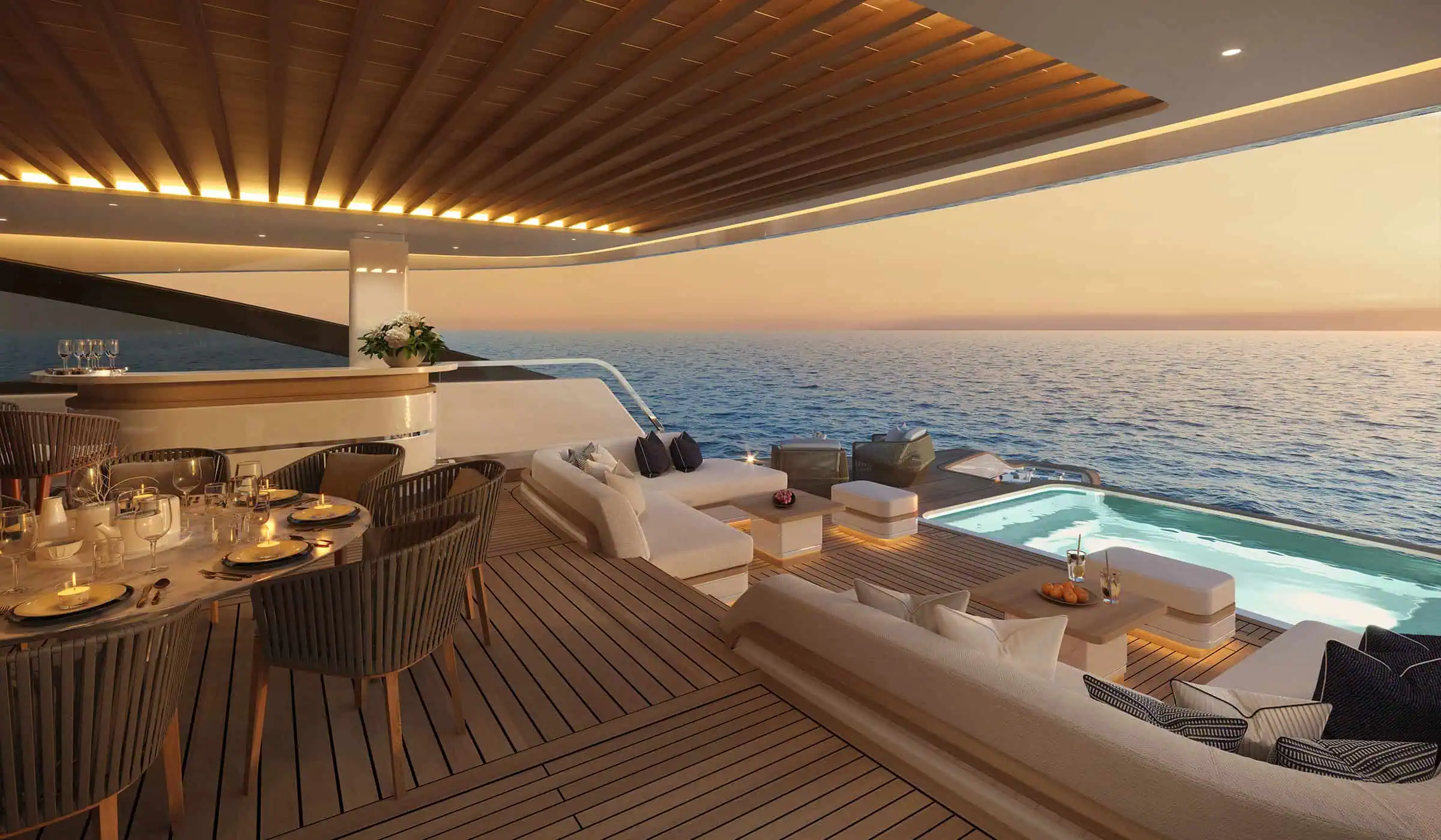 Luxury Yacht Interior