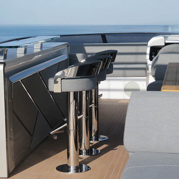 Bar Stools - Stainless Steel